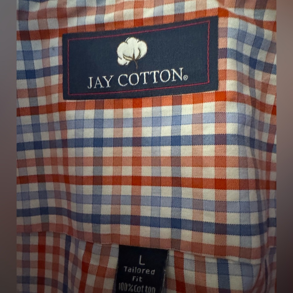 Classic Checkered Button-Down Shirt - image 2